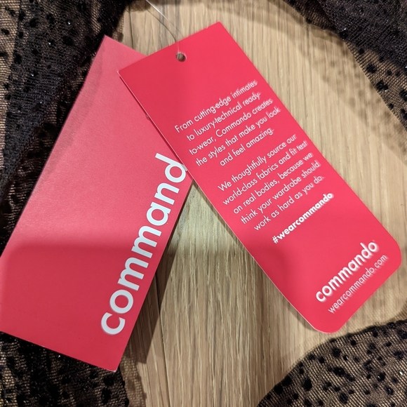 Sheer Black Long Sleeve Top with Sparkles - Picture 4 of 7